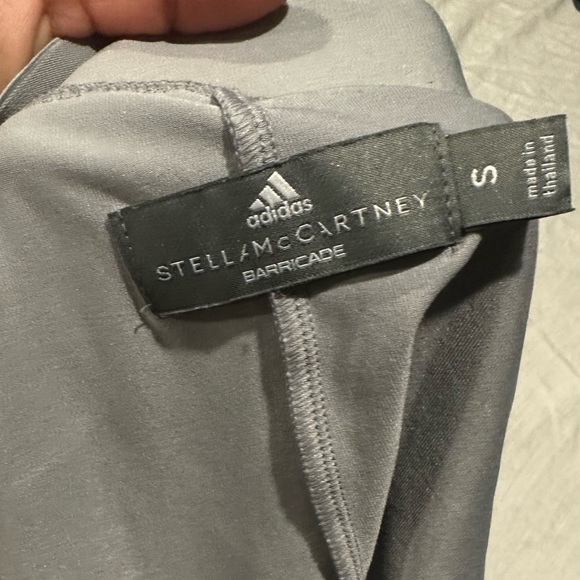 Adidas Stella Mc Cartney Gray Flower Print Tennis Skirt size Small - Picture 8 of 8